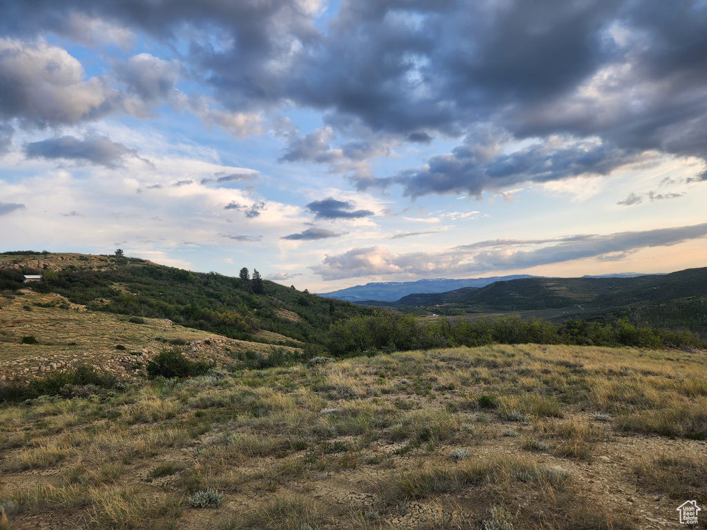 View of mountain backdrop