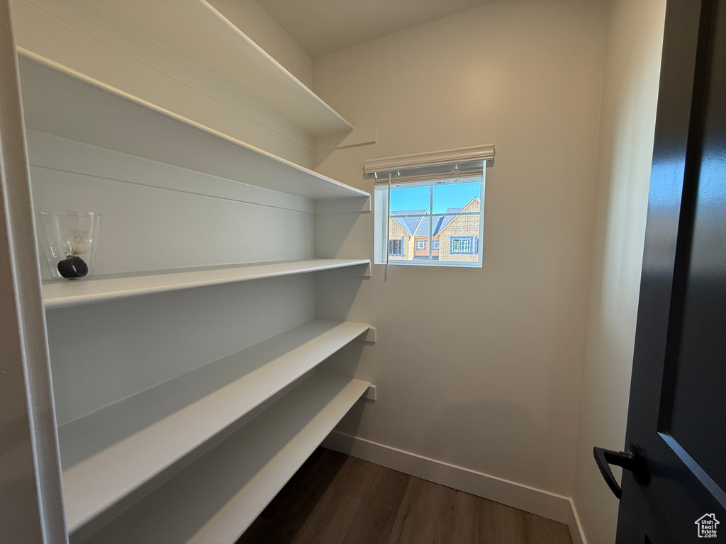 View of storage area