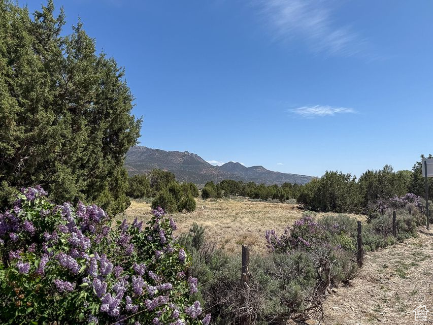 View of mountain backdrop