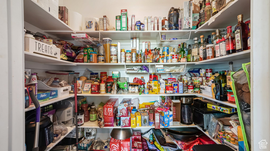 View of storage area