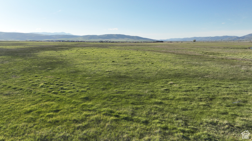 Mountain view featuring rural landscape