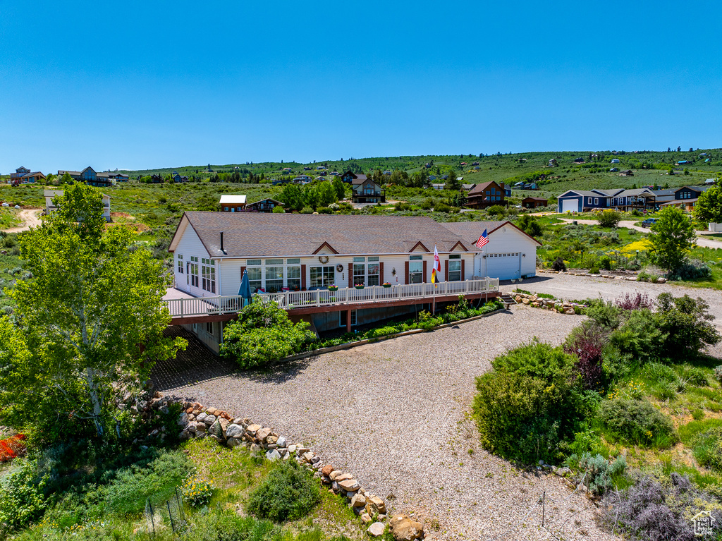 View of subject property