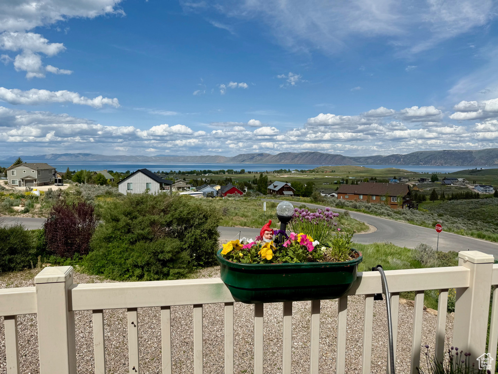 View of mountain backdrop