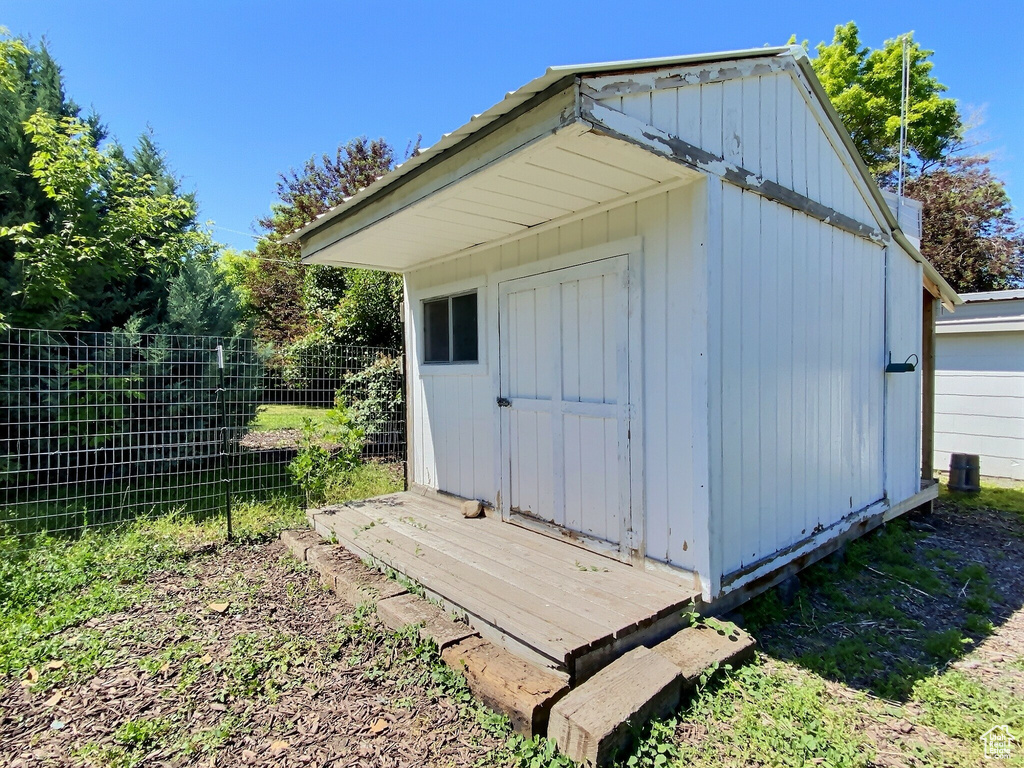 View of shed