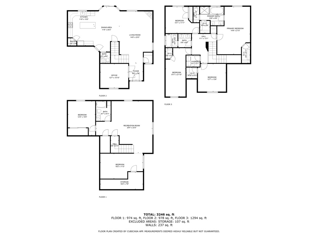 View of home floor plan