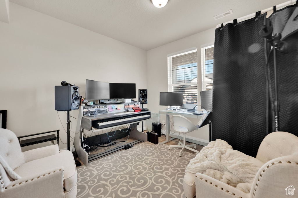 View of home office