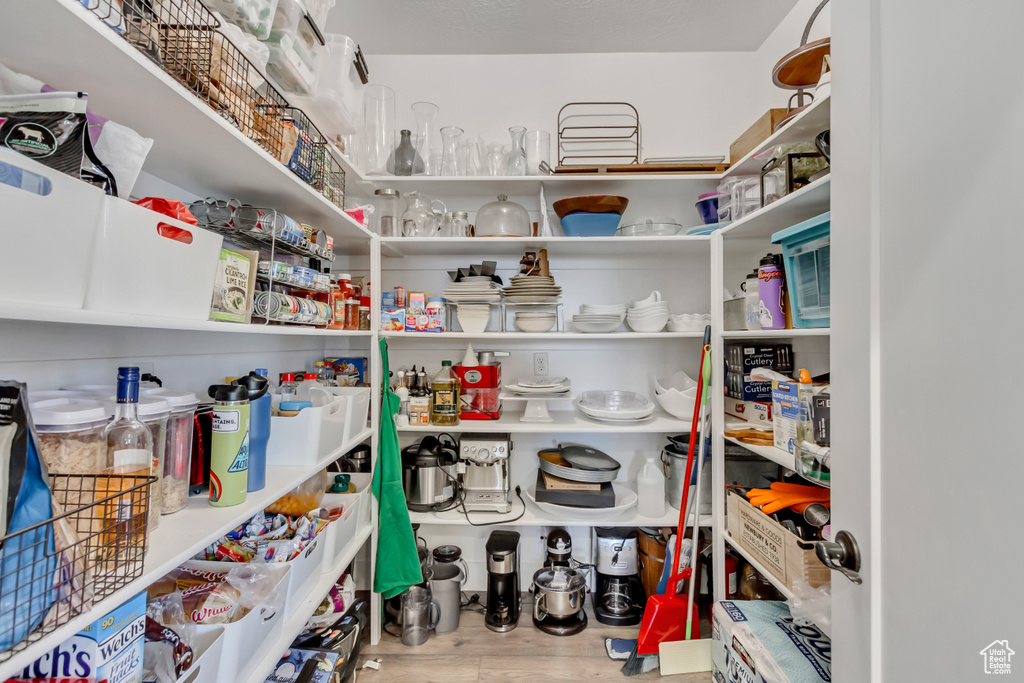 View of storage area