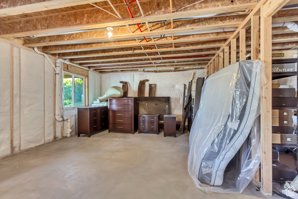 View of basement