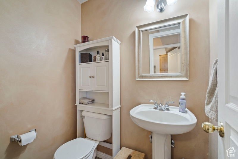 Bathroom with toilet