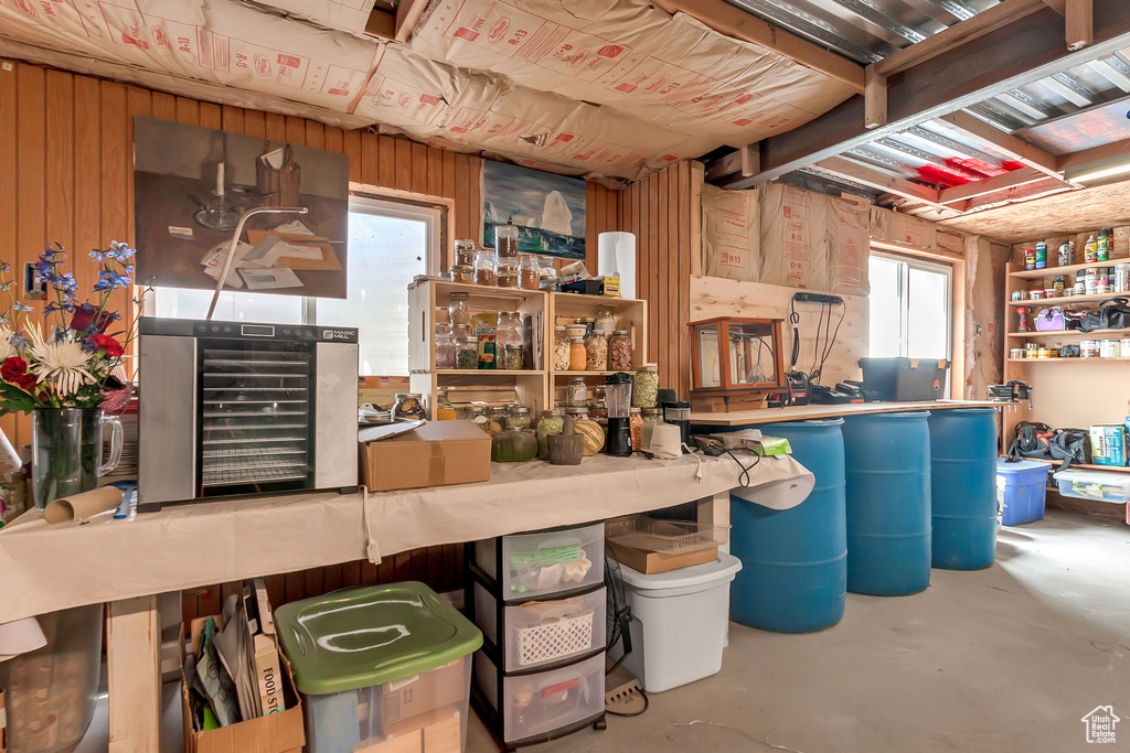 View of basement