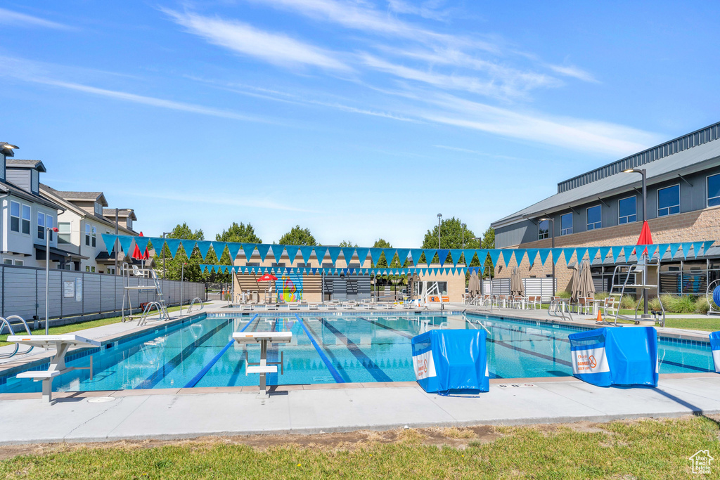 View of community pool