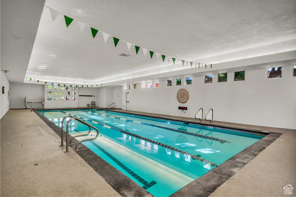 View of indoor community pool