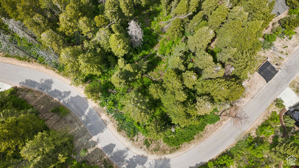 Aerial view of property and surrounding area
