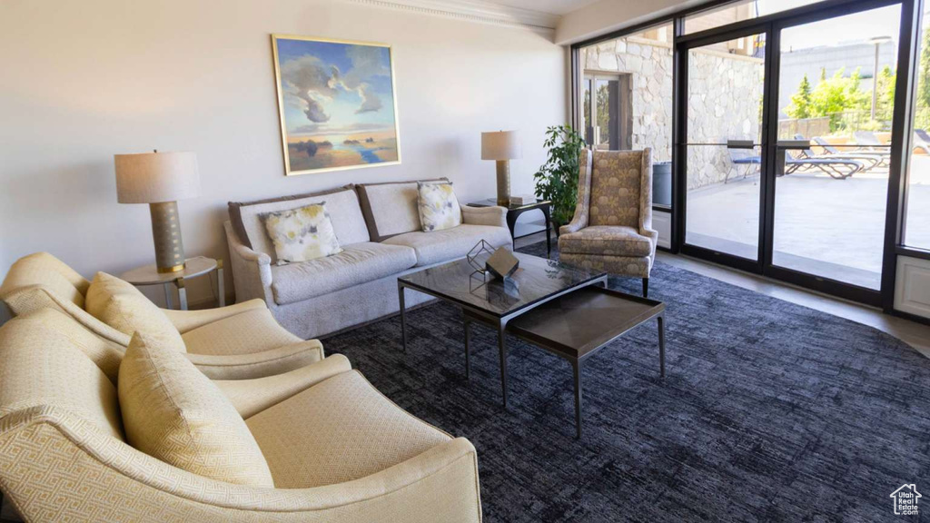 View of living room