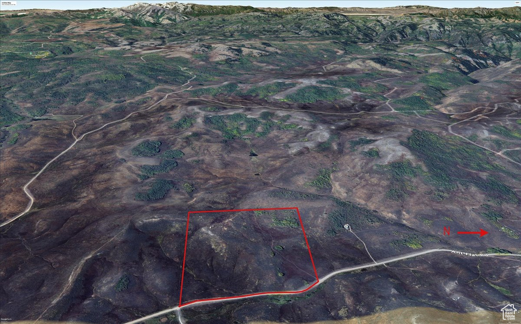 Map / location featuring property boundaries highlighted