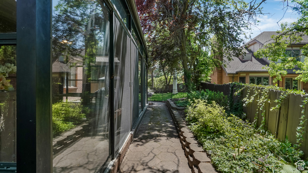View of yard