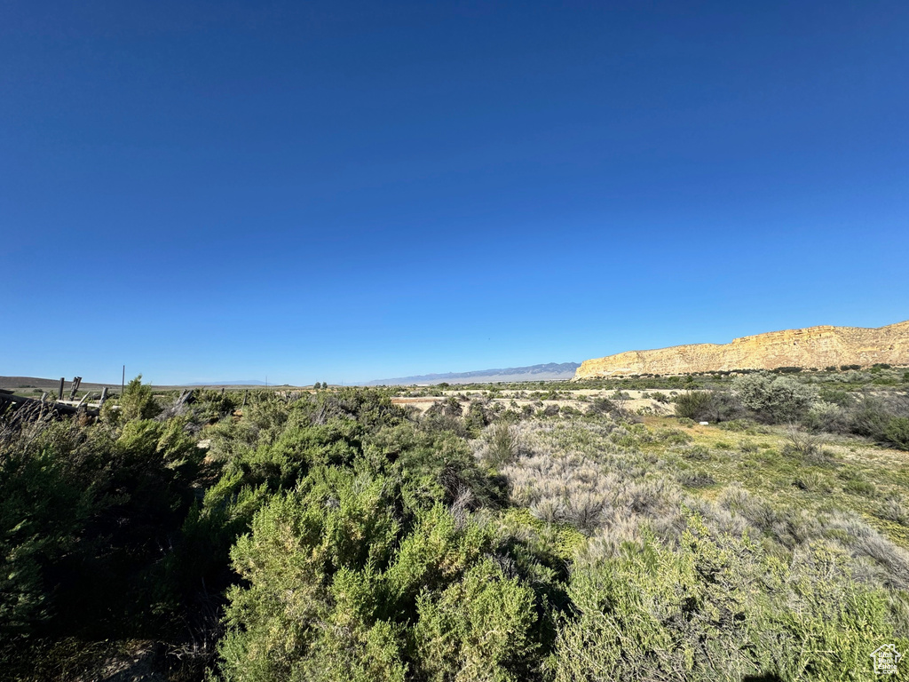 View of mountain background