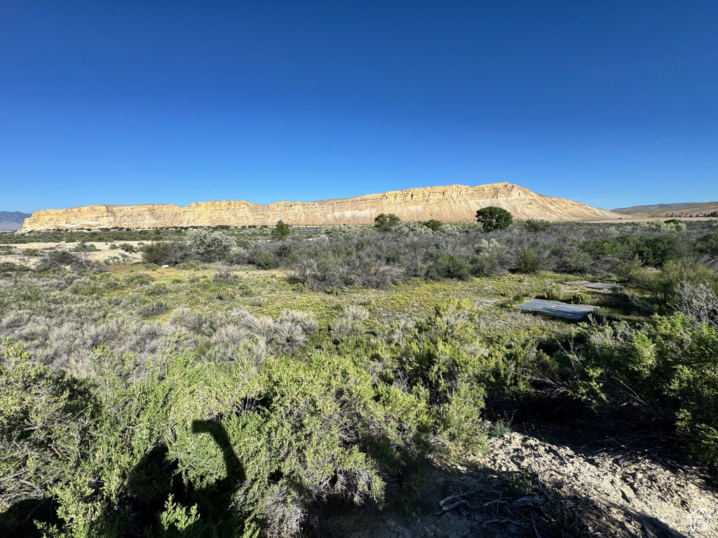 View of mountain backdrop