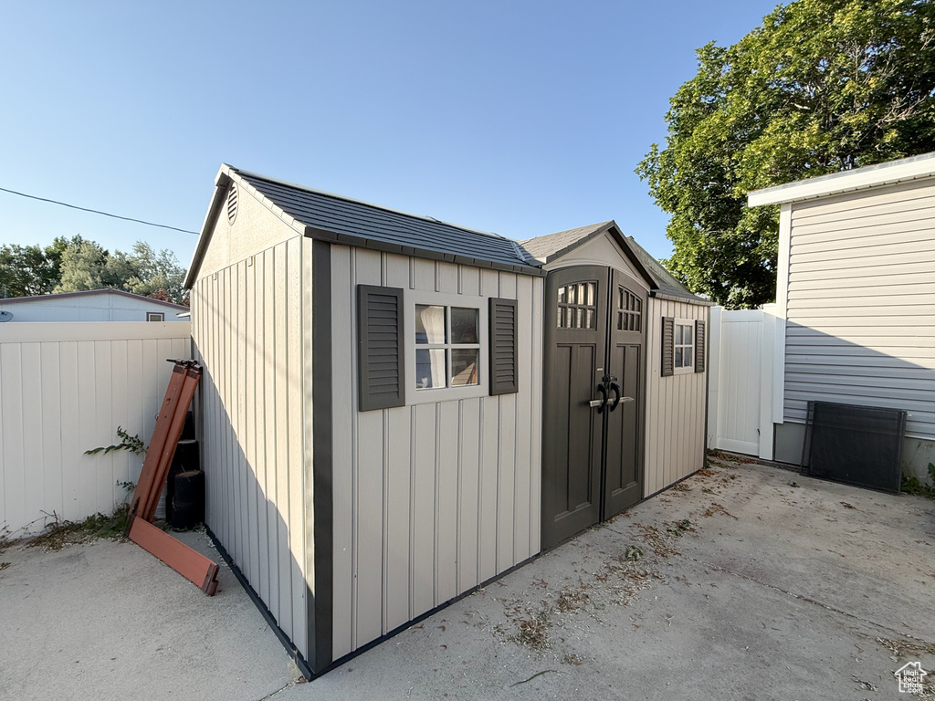 View of shed