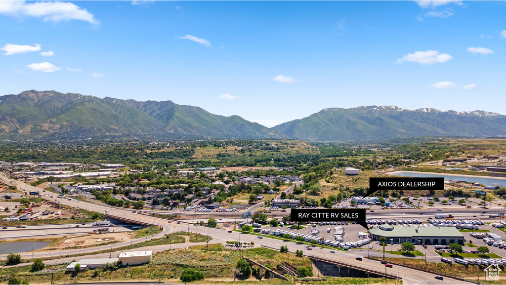 View of mountain backdrop