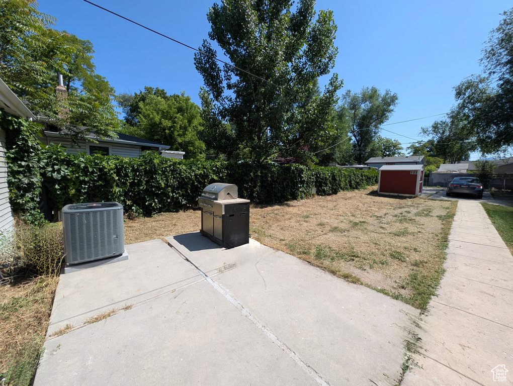 View of patio / terrace with cooling unit
