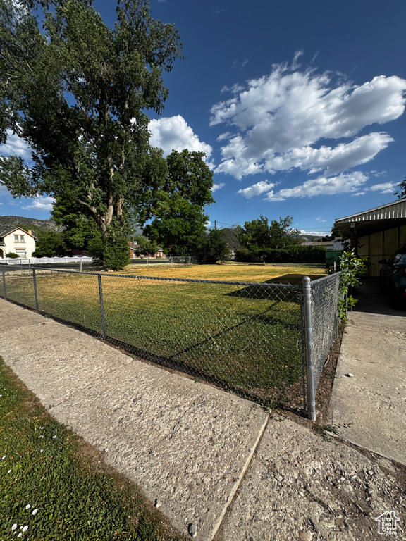 View of yard