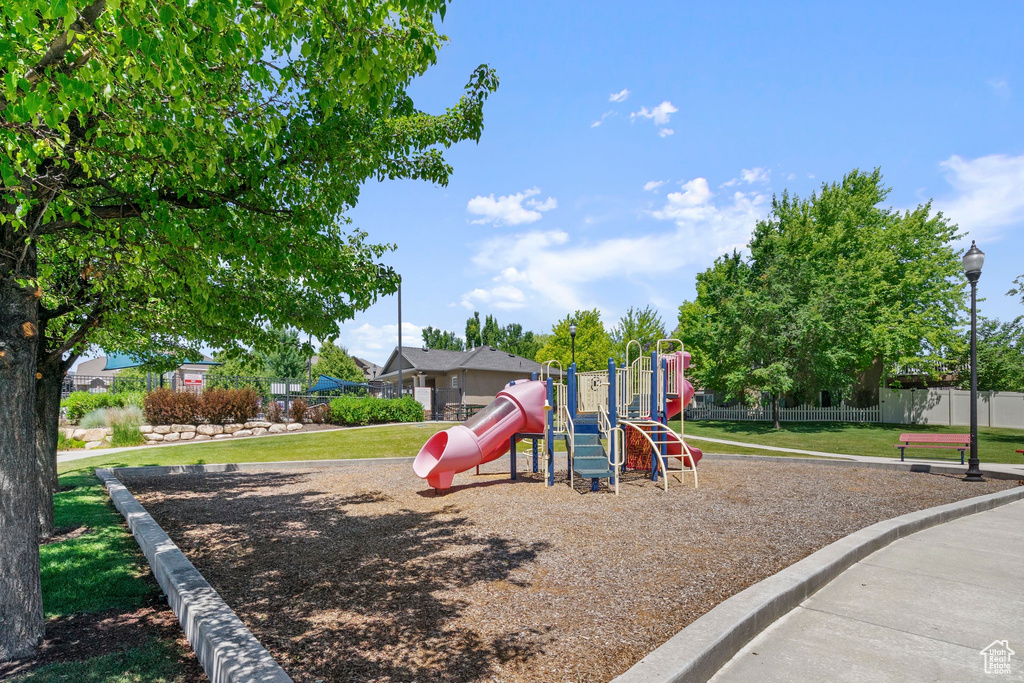 View of community playground