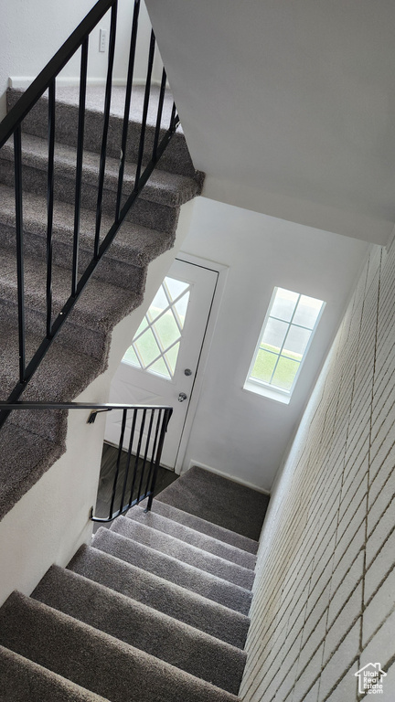View of staircase