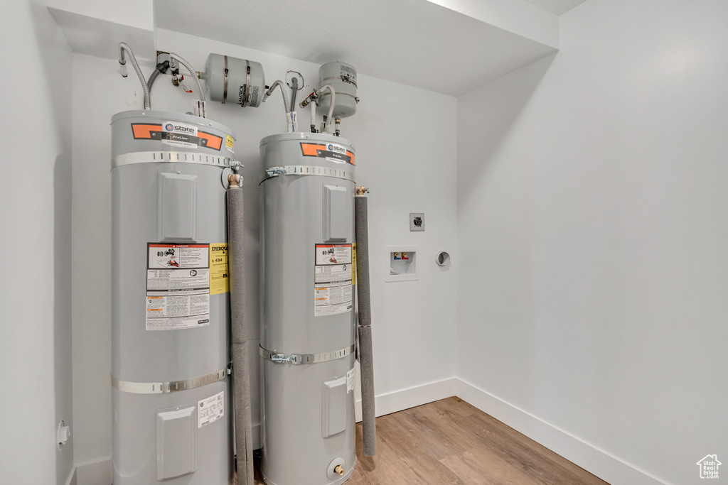 Utilities with water heater