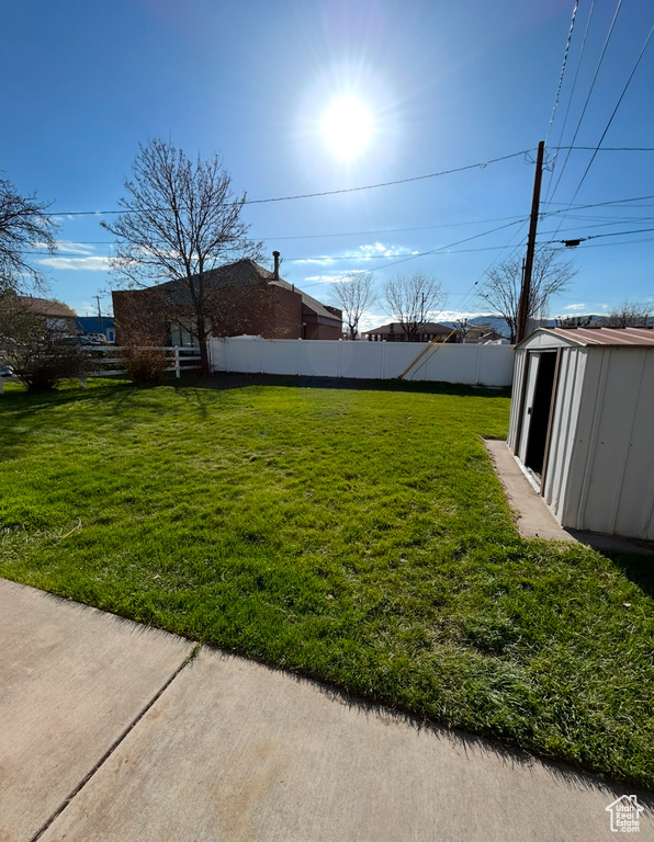 View of yard