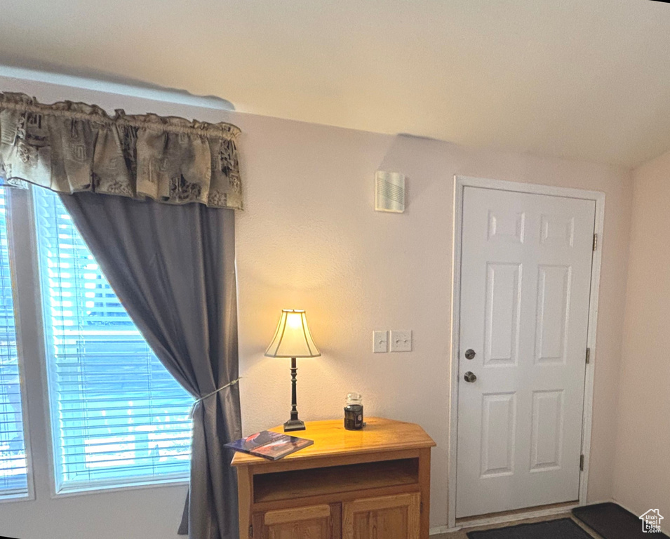 View of foyer entrance