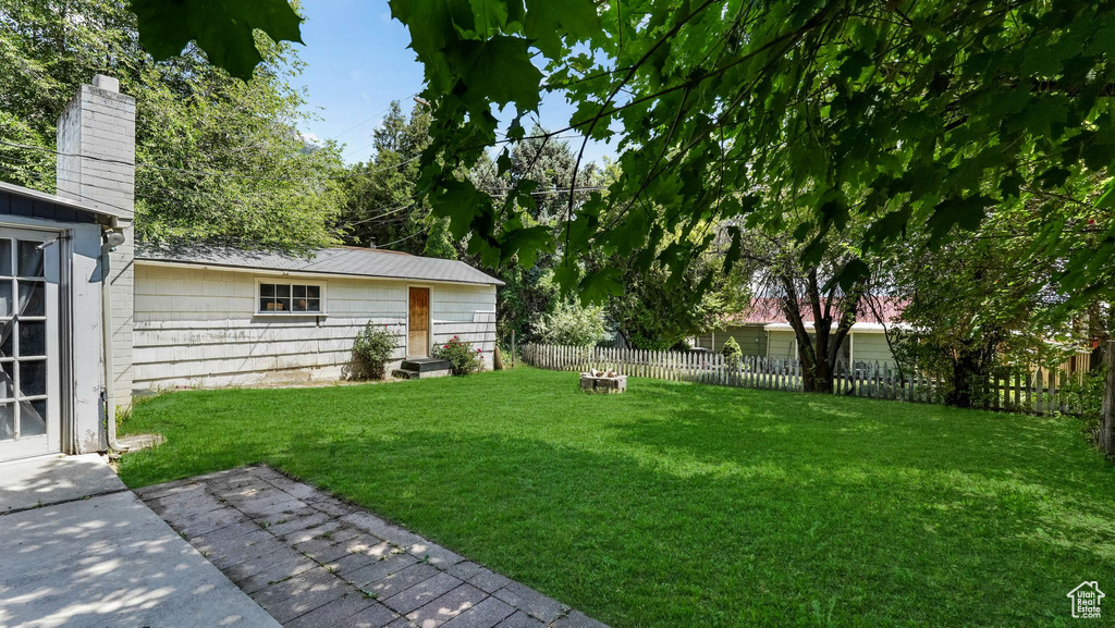 View of yard