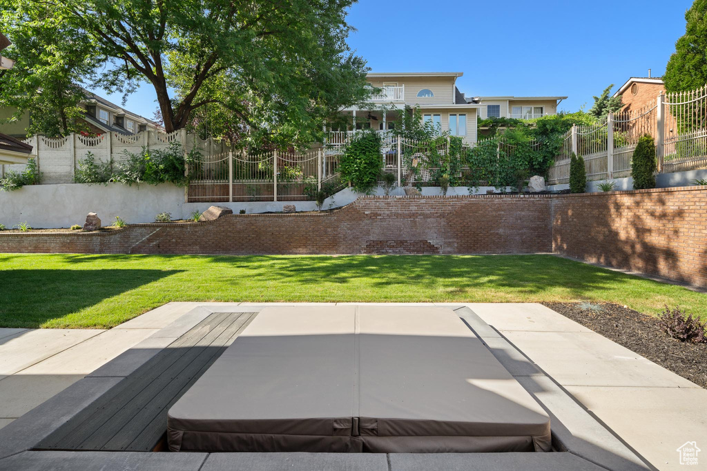 View of patio
