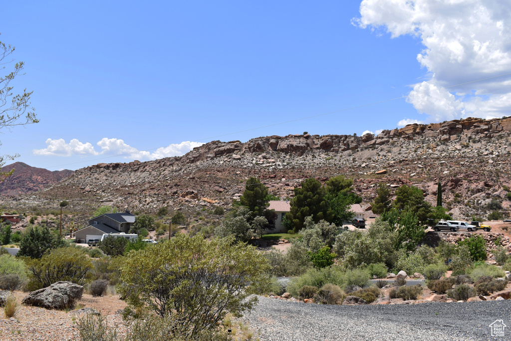 View of mountain backdrop