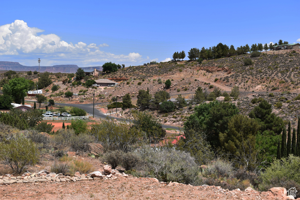 View of mountain background