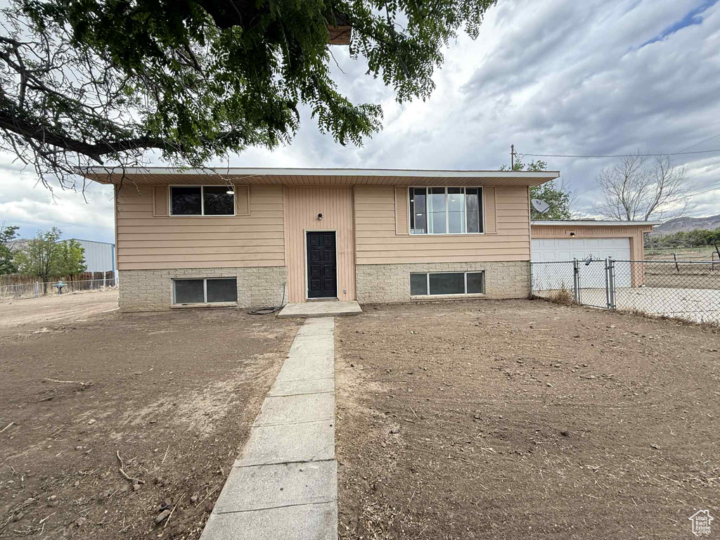 View of bi-level home