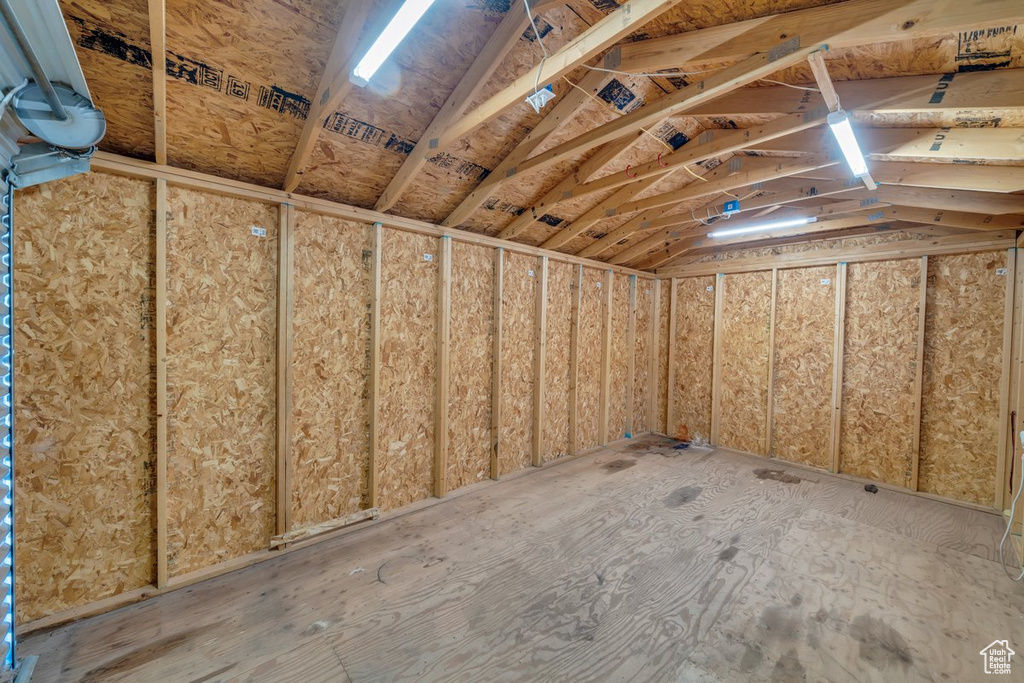 View of storage area