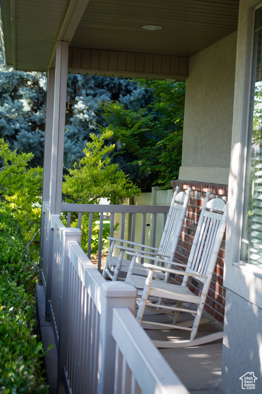 View of porch
