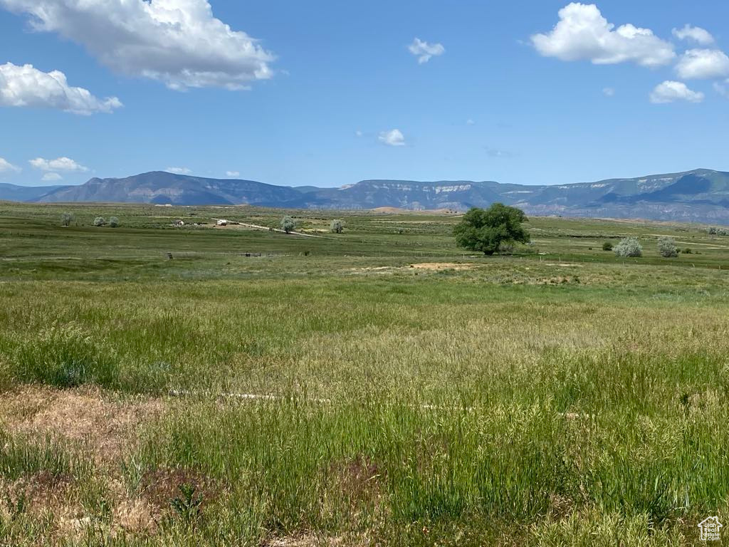 Mountain view featuring rural landscape
