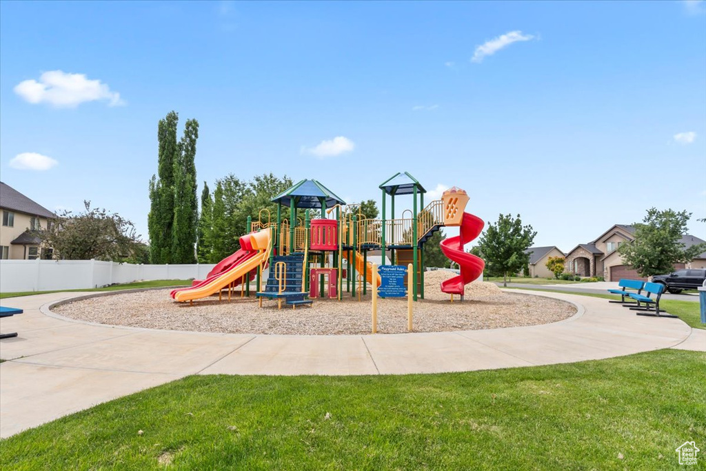View of community playground