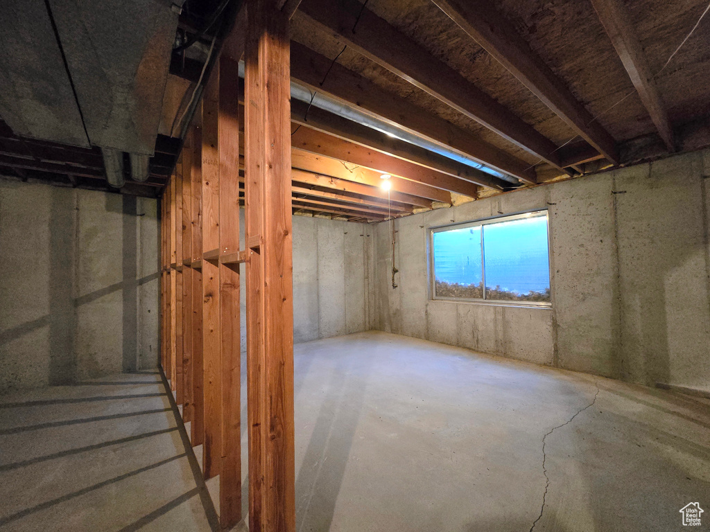 View of basement