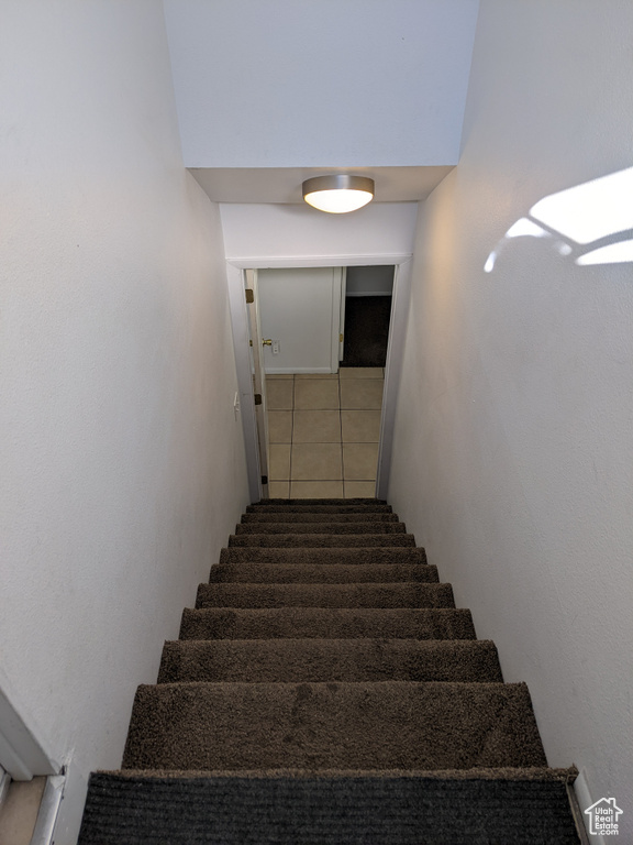View of stairs