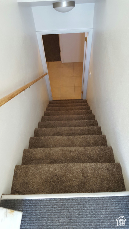 View of stairs