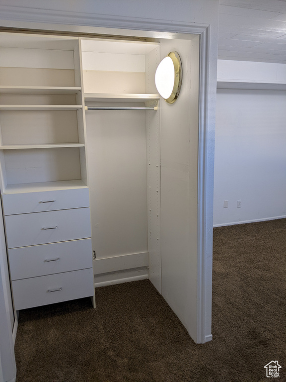 View of closet