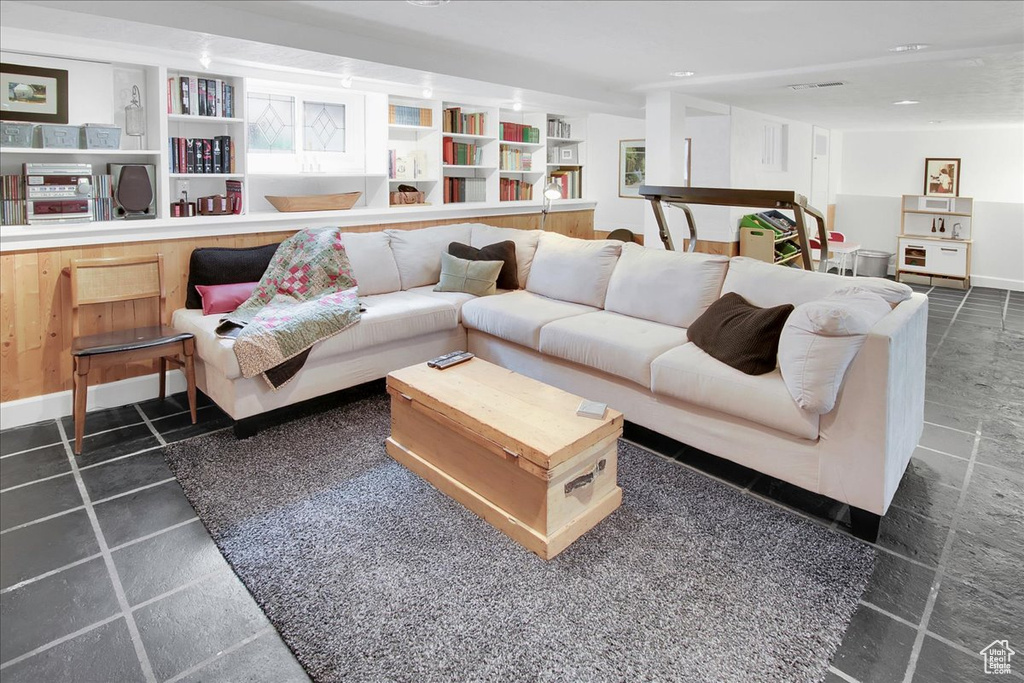 View of living area