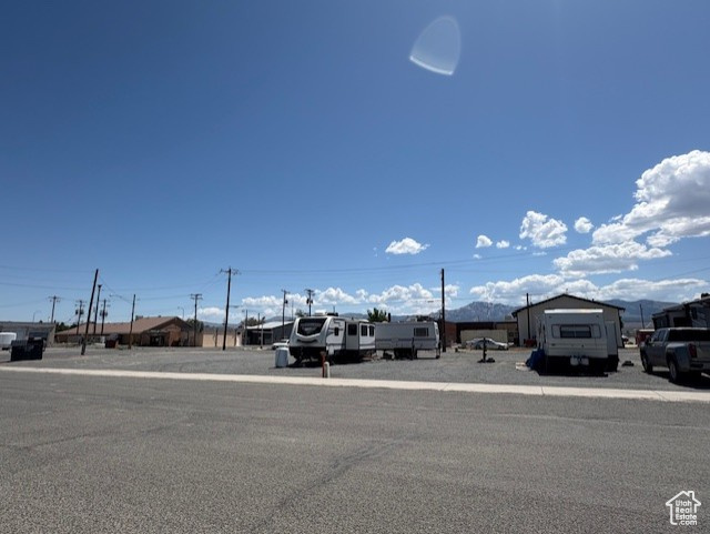 View of asphalt street