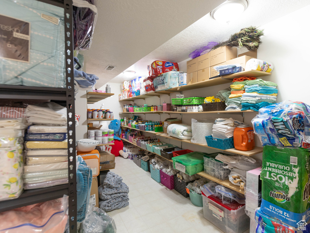 View of storage area