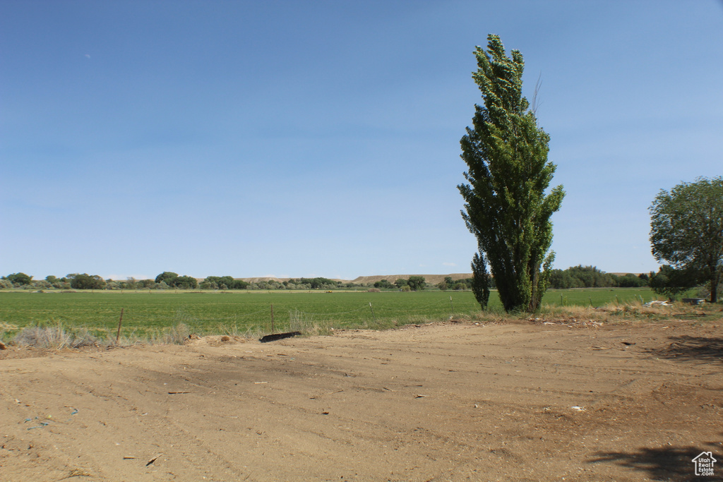 View of undeveloped land featuring rural landscape