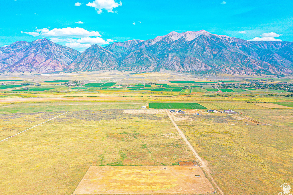 Mountain view featuring rural landscape