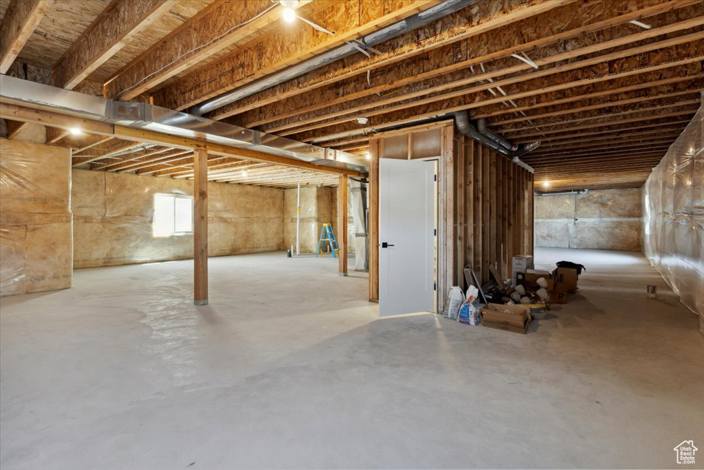 View of basement